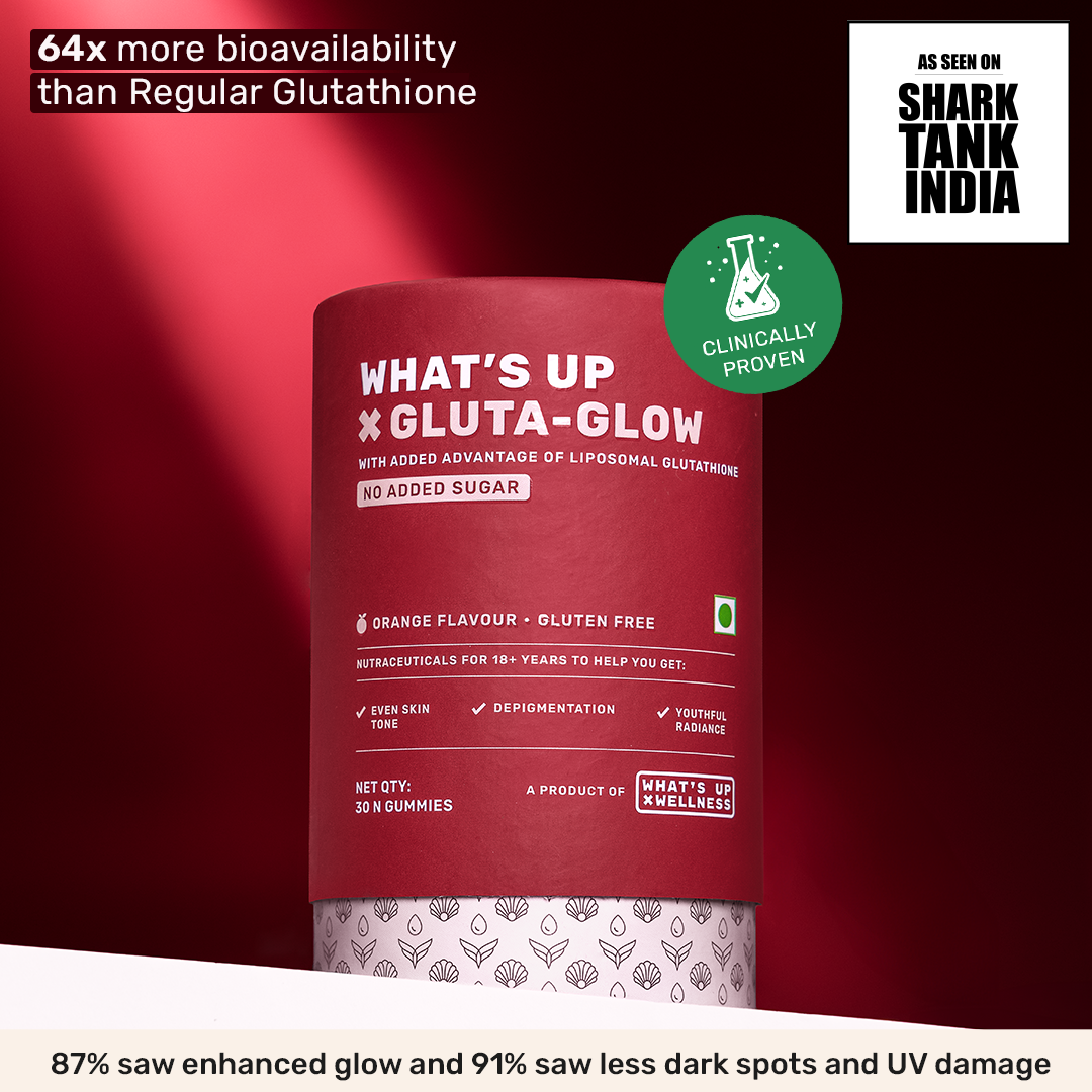 What's Up Gluta-Glow Gummies - 15 Days Pack