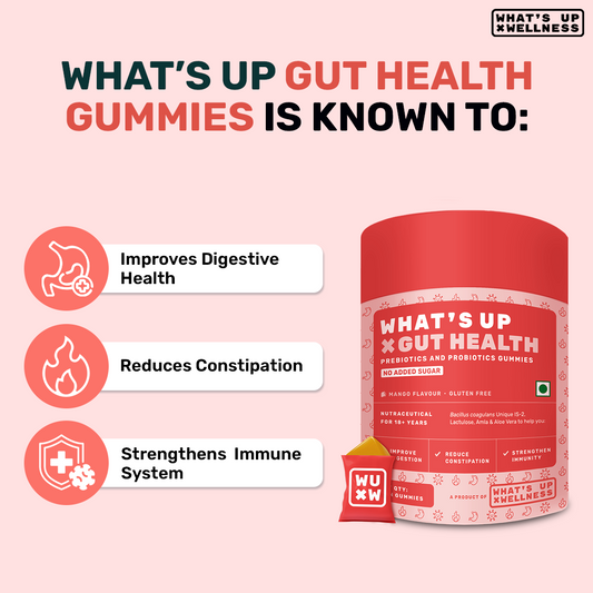 Benefits Of What's Up Probiotic Gummy Supplements For Gut