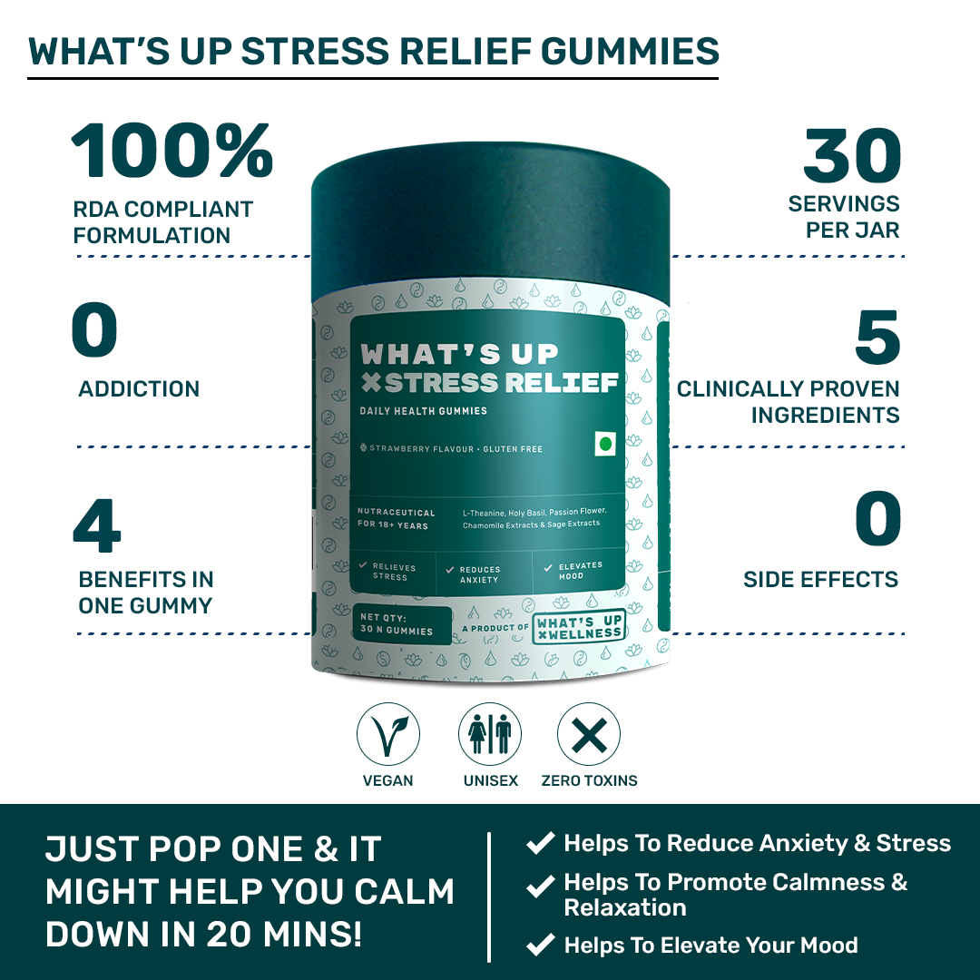 What's Up Stress Relief Gummies