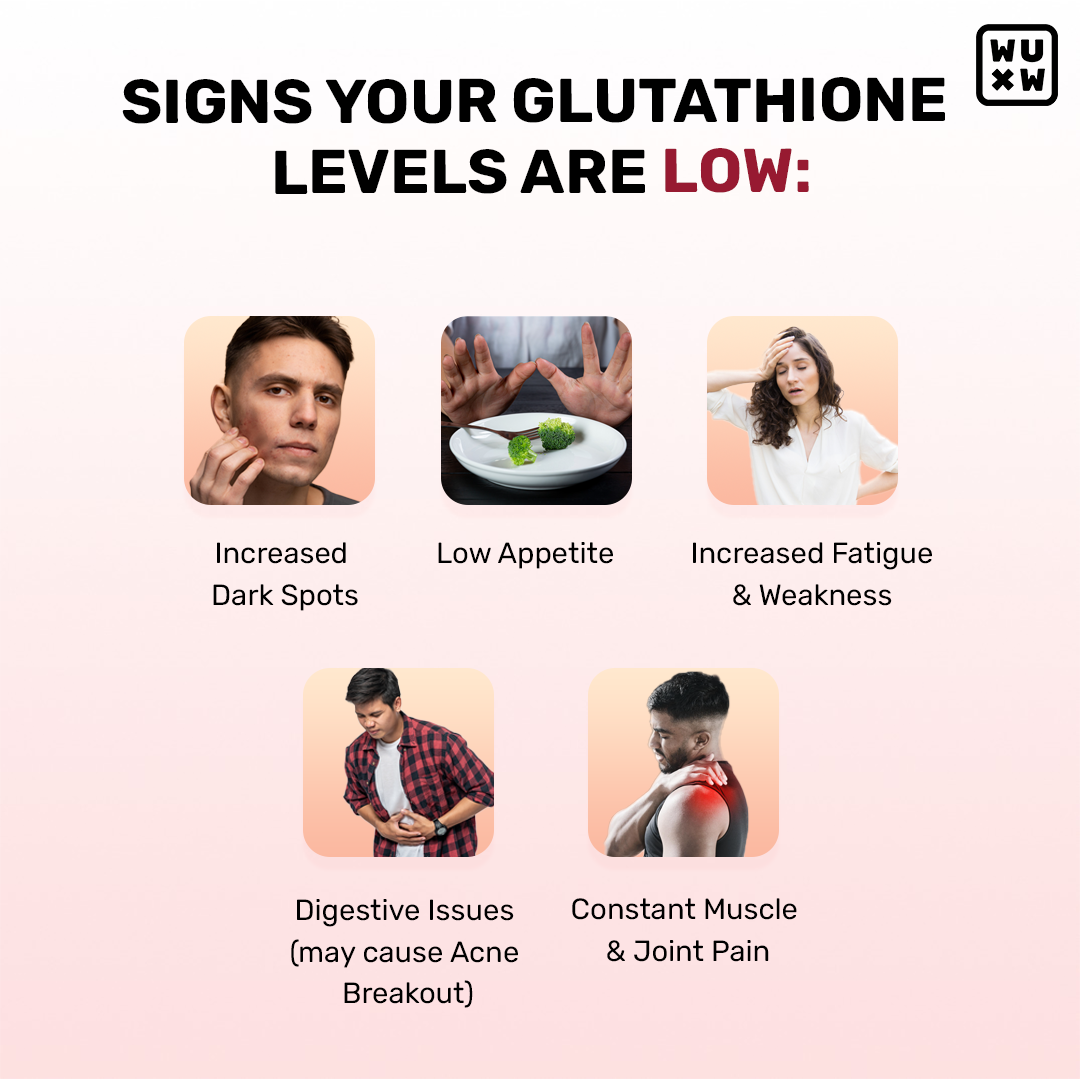 Symptoms Of Low Glutathione