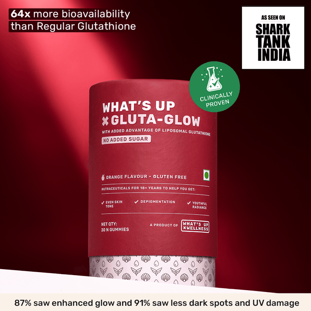 What's Up Gluta-Glow Gummies - 15 Days Pack